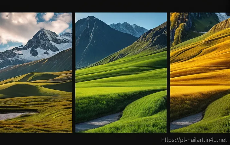 네일아트 시술 시간 단축 노하우 - Here are three detailed image prompts: