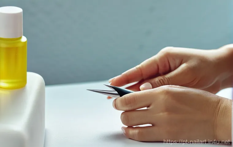 네일아트 시술 시간 단축 노하우 - Prompt 1: The Art of Nail Preparation**