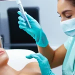 네일아트 자격시험 필수 과목 정리 - **Prompt 1: Professional Biosafety in a Modern Nail Salon**
    "A female nail designer, in her late...